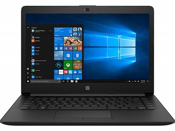 HP 14q 2019 14-inch Laptop (Pentium 4417U/4GB/256 GB SSD/Windows 10/Integrated Graphics), Jet Black