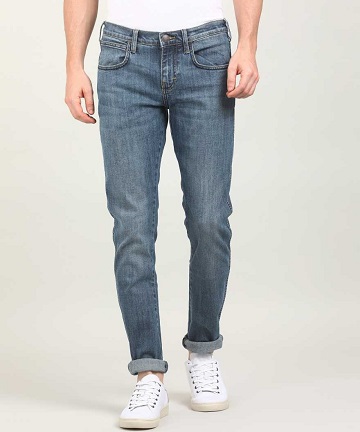 Wrangler Skinny Men Blue Jeans 60% Off