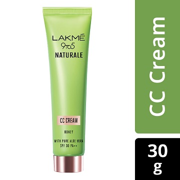 Lakmé 9 to 5 Naturale CC Cream, Honey, 30g