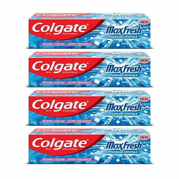 Colgate Max Fresh Anti-Cavity Toothpaste, 150gm (Pack of 4)