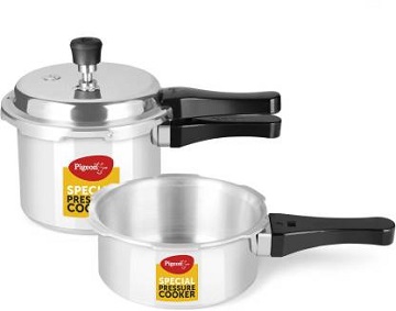 Pigeon Combo Pack 3 L, 2 L Pressure Cooker, Pre-order