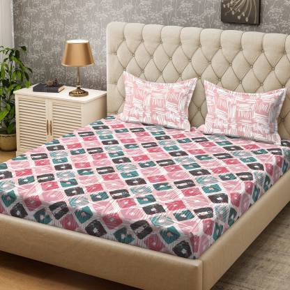 Bombay dyeing cotton double bedsheets