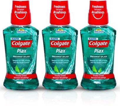 Colgate Plax – Fresh Mint Mouthwash ( Pack of 3 )