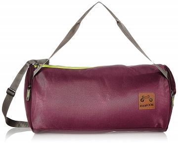 Footloose Polyester 42 cms Wine Gym Bag (Cicero)