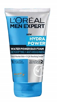 L’Oreal Paris Men Expert Hydra Power Duo Foam Cleanser, 100ml