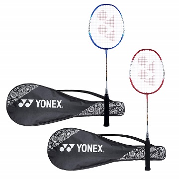 Yonex ZR 100 Aluminum Badminton Racquet, Set of 2