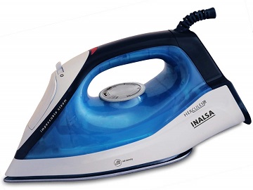 Inalsa Steam Iron Hercules(1400W, Non-Stick Sole Plate)