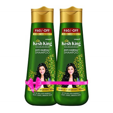 Kesh King Scalp and Hair Medicine Shampoo, Pack Of 2