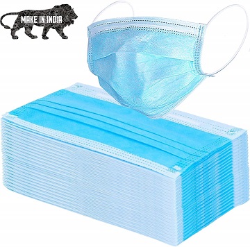 ASGARD Disposable Air Pollution & Protection Mask Face Mask – Pack of 100