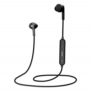 CLEF N110BT in Ear Wireless Earphones with MIC- Black