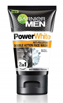 Garnier Men Power White Anti-Pollution Double Action Facewash – 100gm
