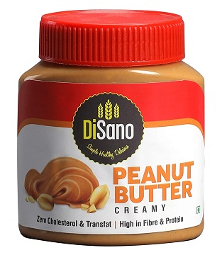 DiSano Peanut Butter, Creamy, 25% Protein with Vitamins & Minerals, 350g