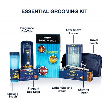 Park Avenue Essential Grooming Kit (Combo of 6 + Travel Pouch)
