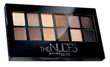 Maybelline New York The Nudes Palette Eyeshadow, 9g