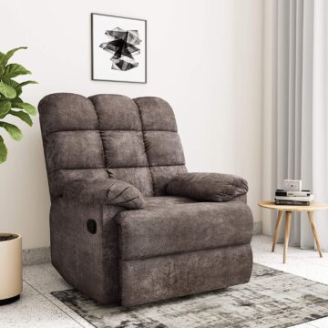 Amazon Brand – Solimo Biela Single Seater Fabric Recliner