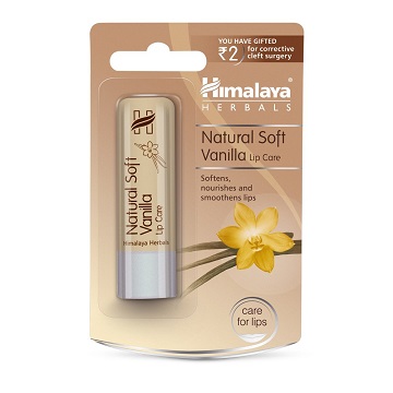 Himalaya Natural Soft Vanilla Lip Care, 4.5g