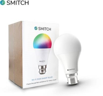 Smitch WI-FI RGB – (7W) B22 BASE Smart Bulb