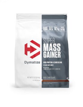 Dymatize Nutrition Super Mass Gainer Rich Chocolate Bag – 5.44 Kg