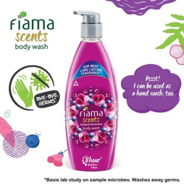 Fiama Scents Body Wash – with Juniper and Geranium – 500ml