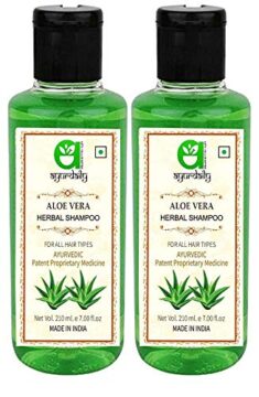 Ayurdaily Aloevera Shampoo for Silky & Stronger Hair- 210ML Pack of 2