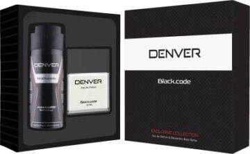 Denver Gift Pack Black Code (Deo + Perfume) Combo Set