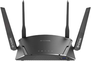 D-Link DIR-1960 – EXO AC1900 Mesh Enabled Smart Wi-Fi Router (Black, Not a Modem)