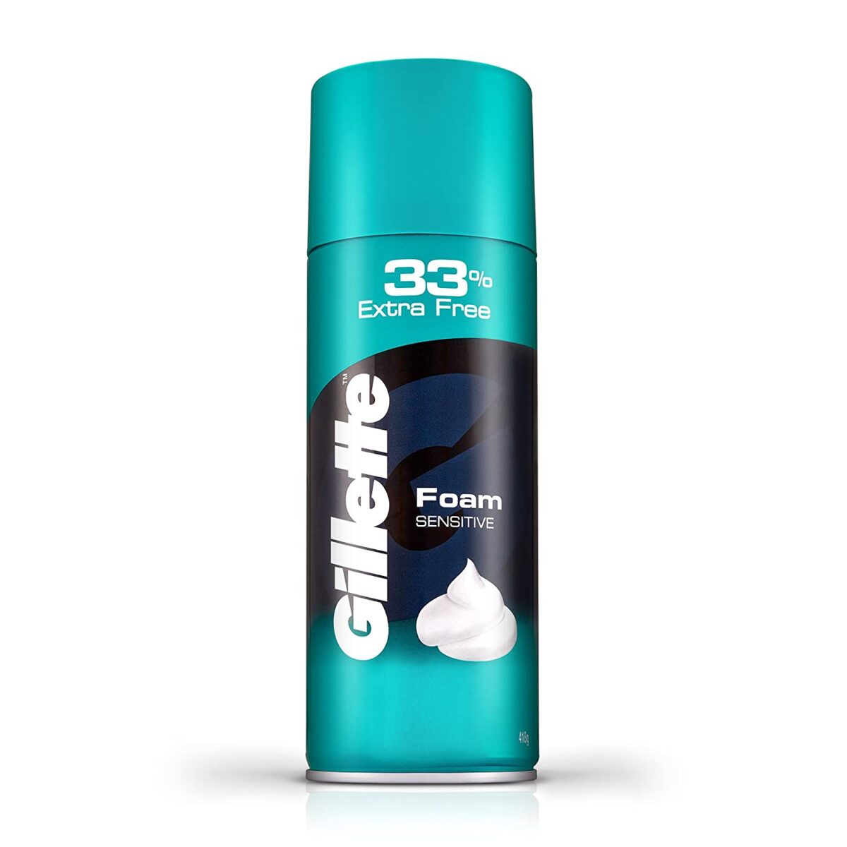 Gillette Classic Sensitive Shave Foam – 418 g (33% extra)