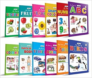 Picture Books Collection for Early Learning (Set of 12) Cards