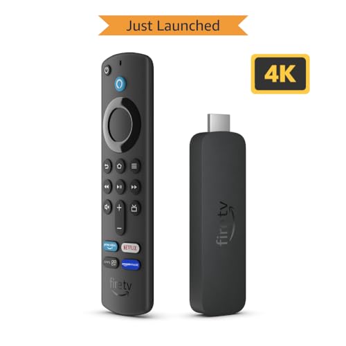 All-New Amazon Fire Tv Stick 4K Streaming Device, Ultra-Cinematic 4K Streaming, Supports Wi-Fi 6, Dolby Vision/Atmos, Hdr10+